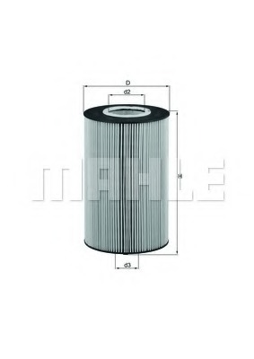 OX425D KNECHT Масляный фильтр