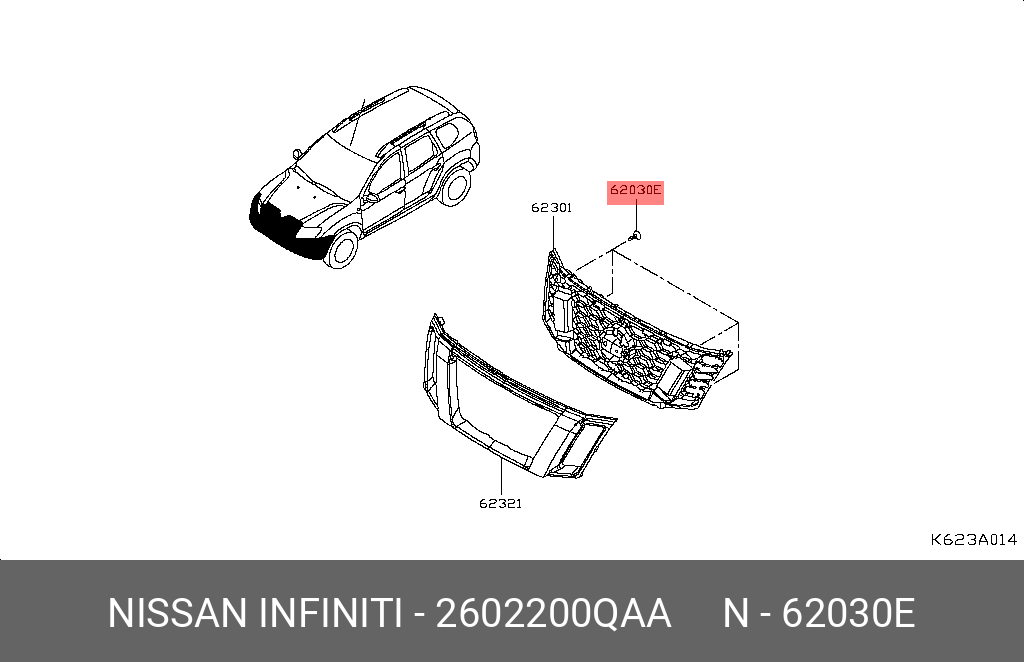 2602200QAA NISSAN САМОРЕЗ