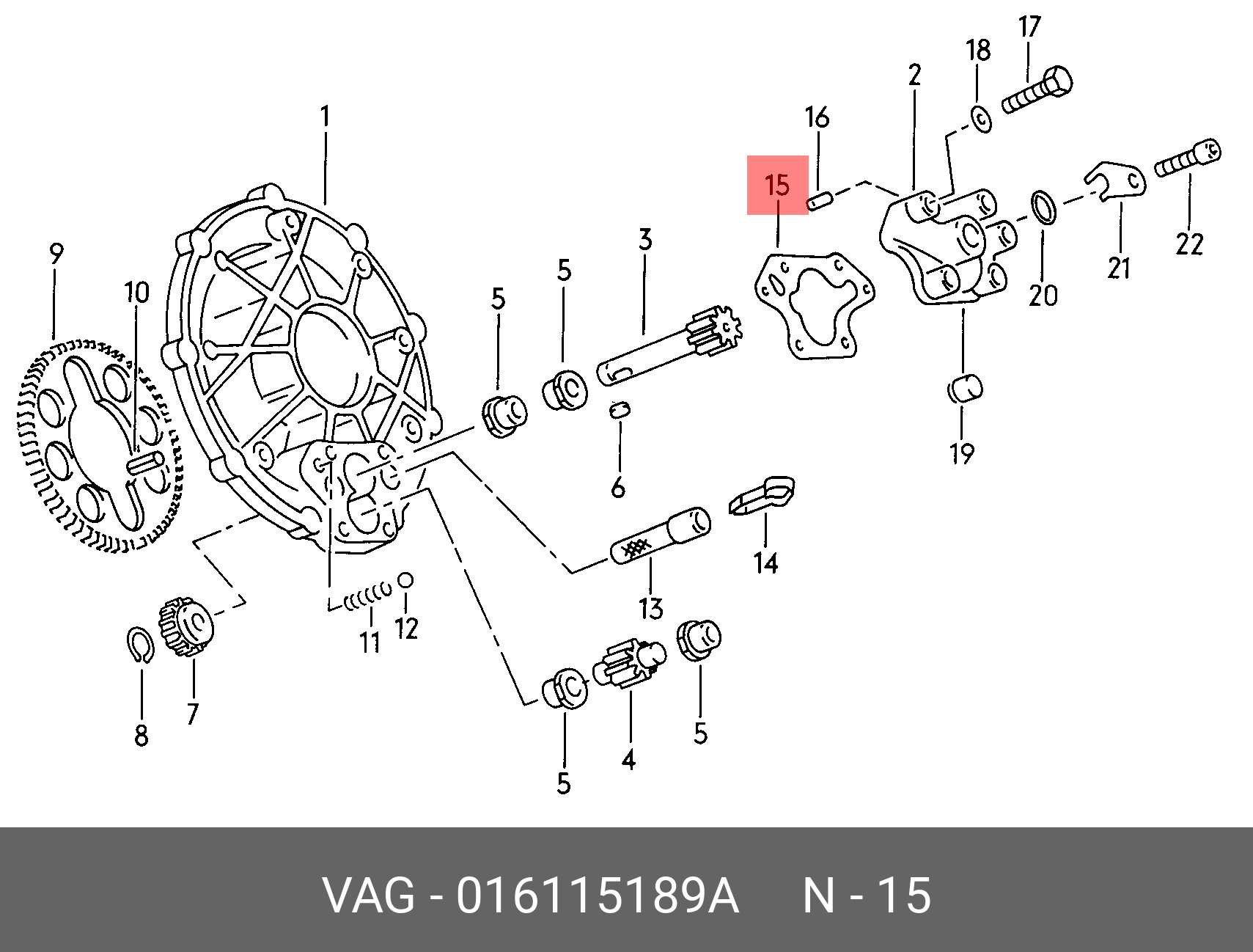 016115189A VAG DICHTUNG