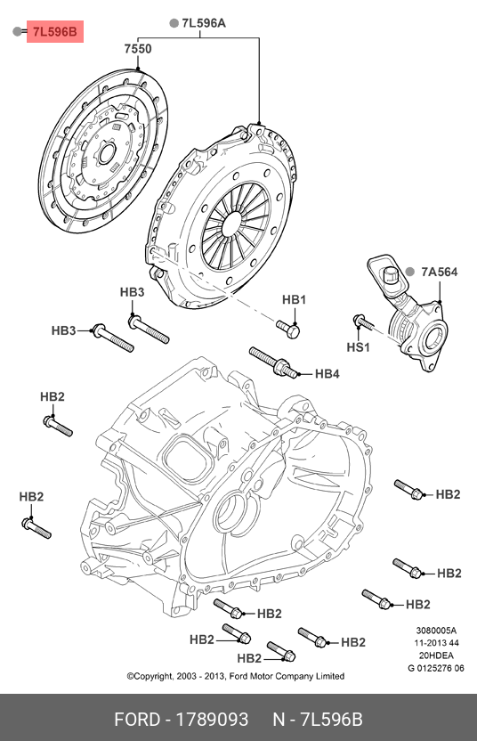 1789093 FORD -