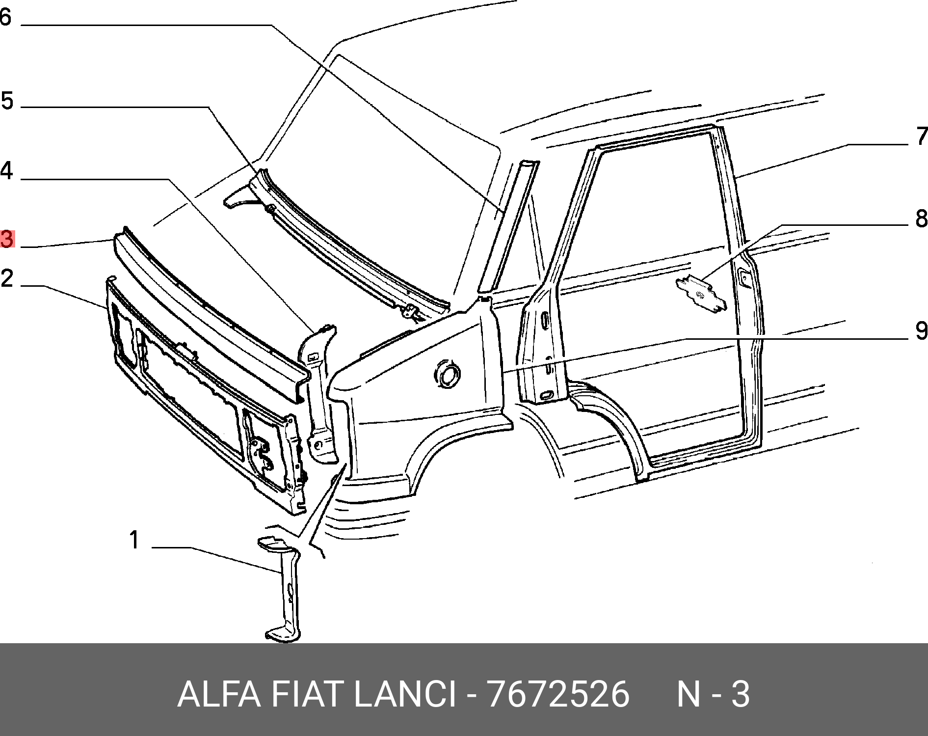 7672526 FIAT/ALFA/LANCIA 
