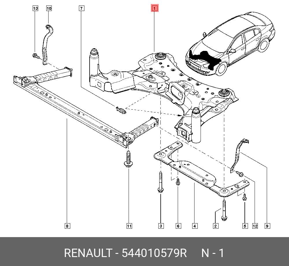 543889524R RENAULT ЧЕХОЛ ЗАЩИТНЫЙ АМОРТИЗАТОРА ПЕР (РЕЗ) купить в интернет-магаз