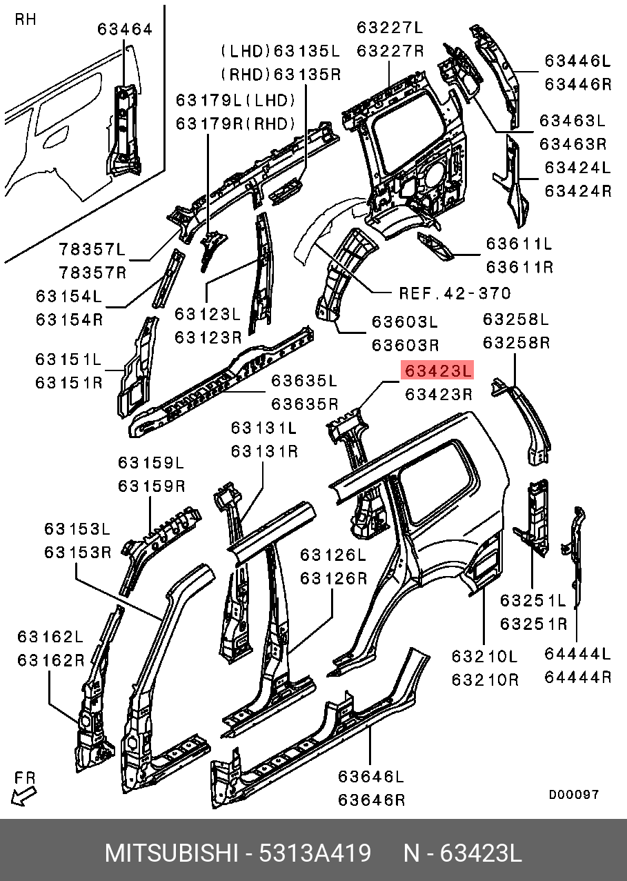 5313A419 MITSUBISHI 