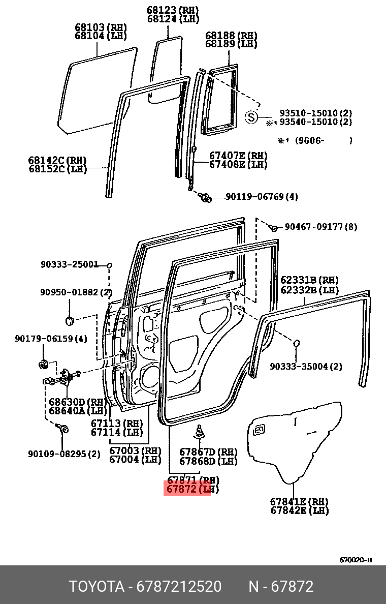 6787212520 TOYOTA 