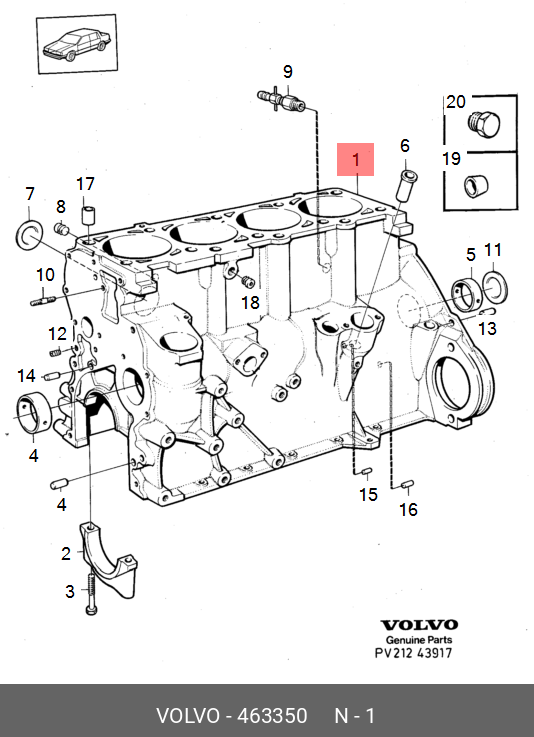 463350 VOLVO -