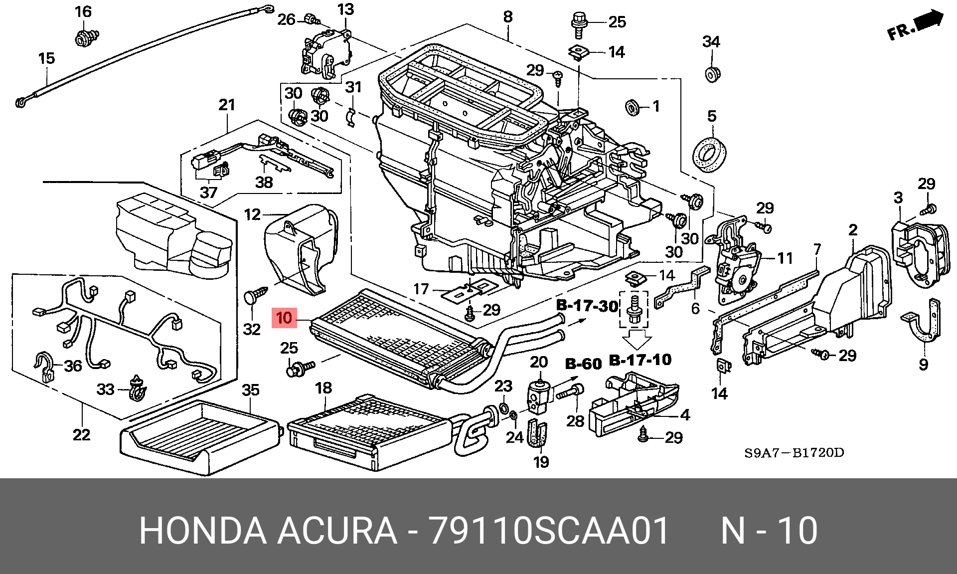 79110SCAA01 HONDA 