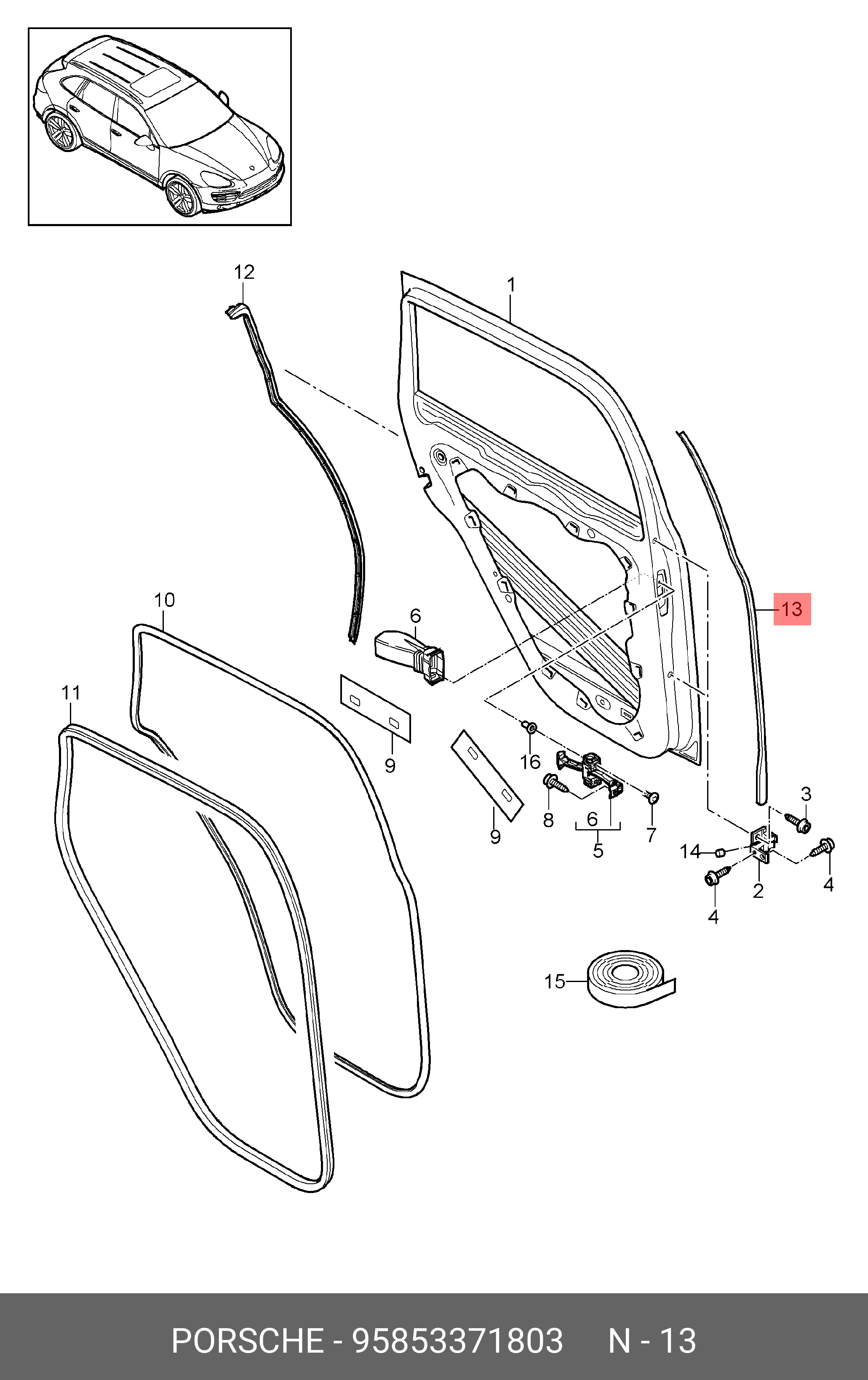 95853371803 PORSCHE 