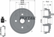 94033900 TEXTAR Тормозной барабан