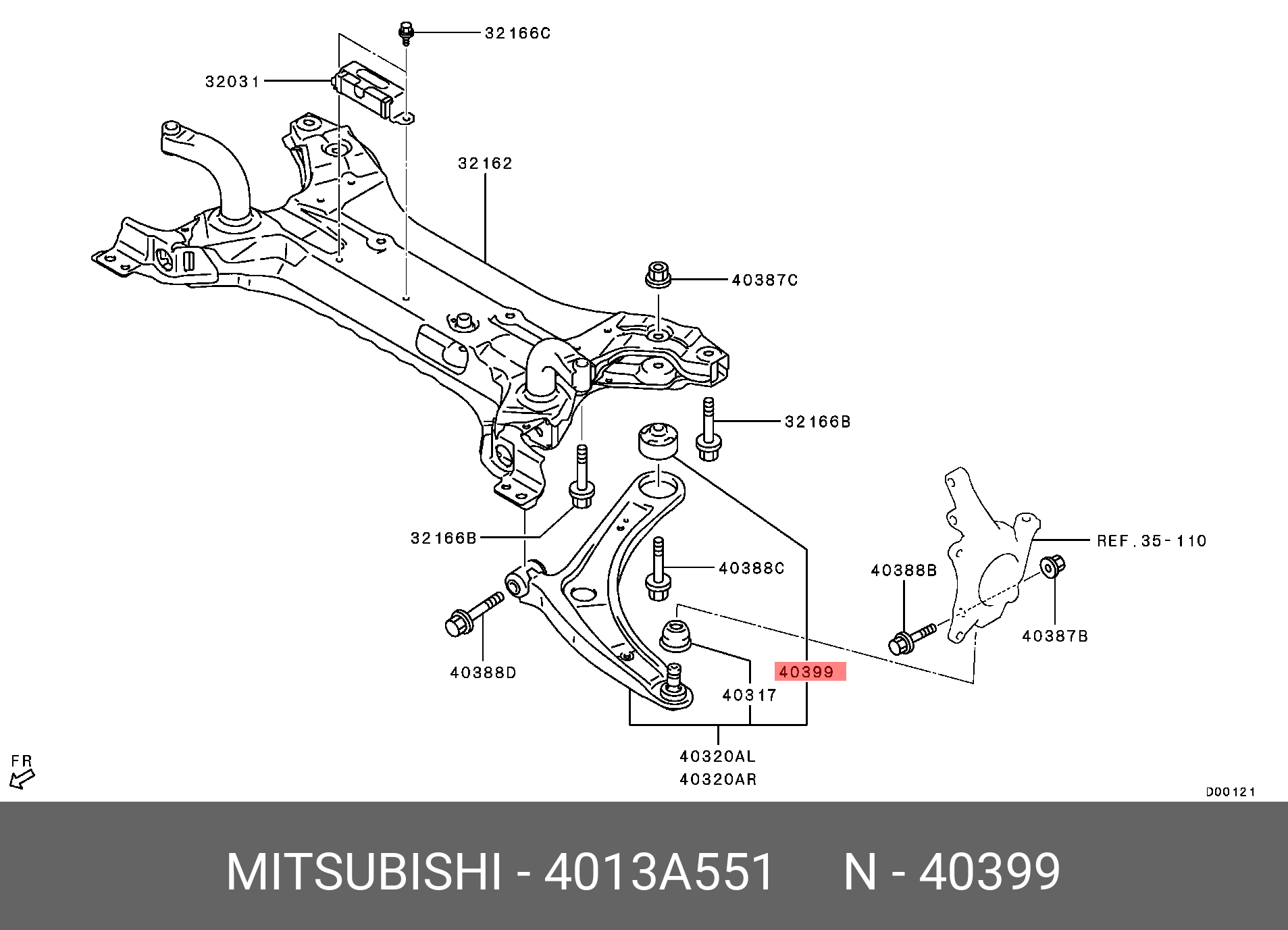 4013A551 MITSUBISHI 