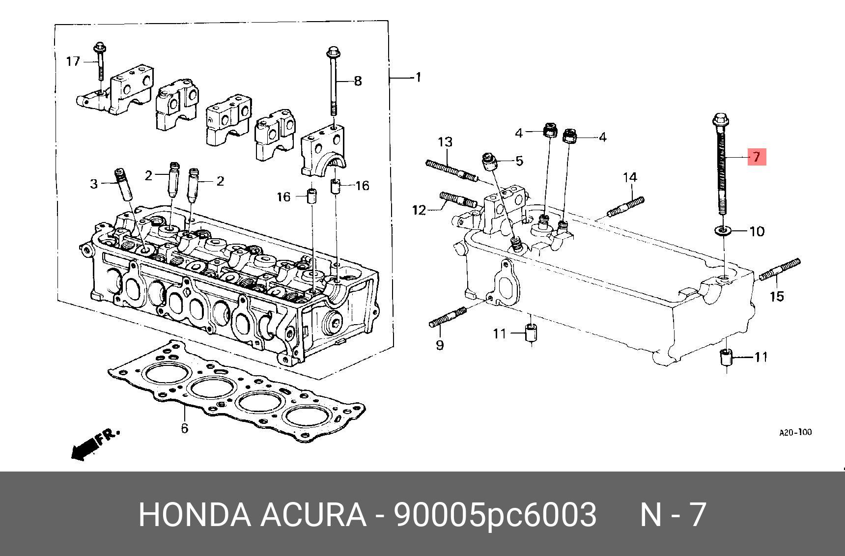 90005PC6003 HONDA -