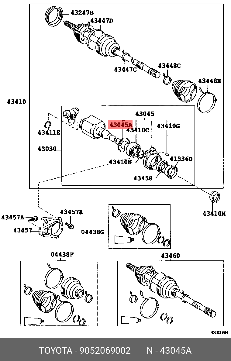 9052069002 TOYOTA 