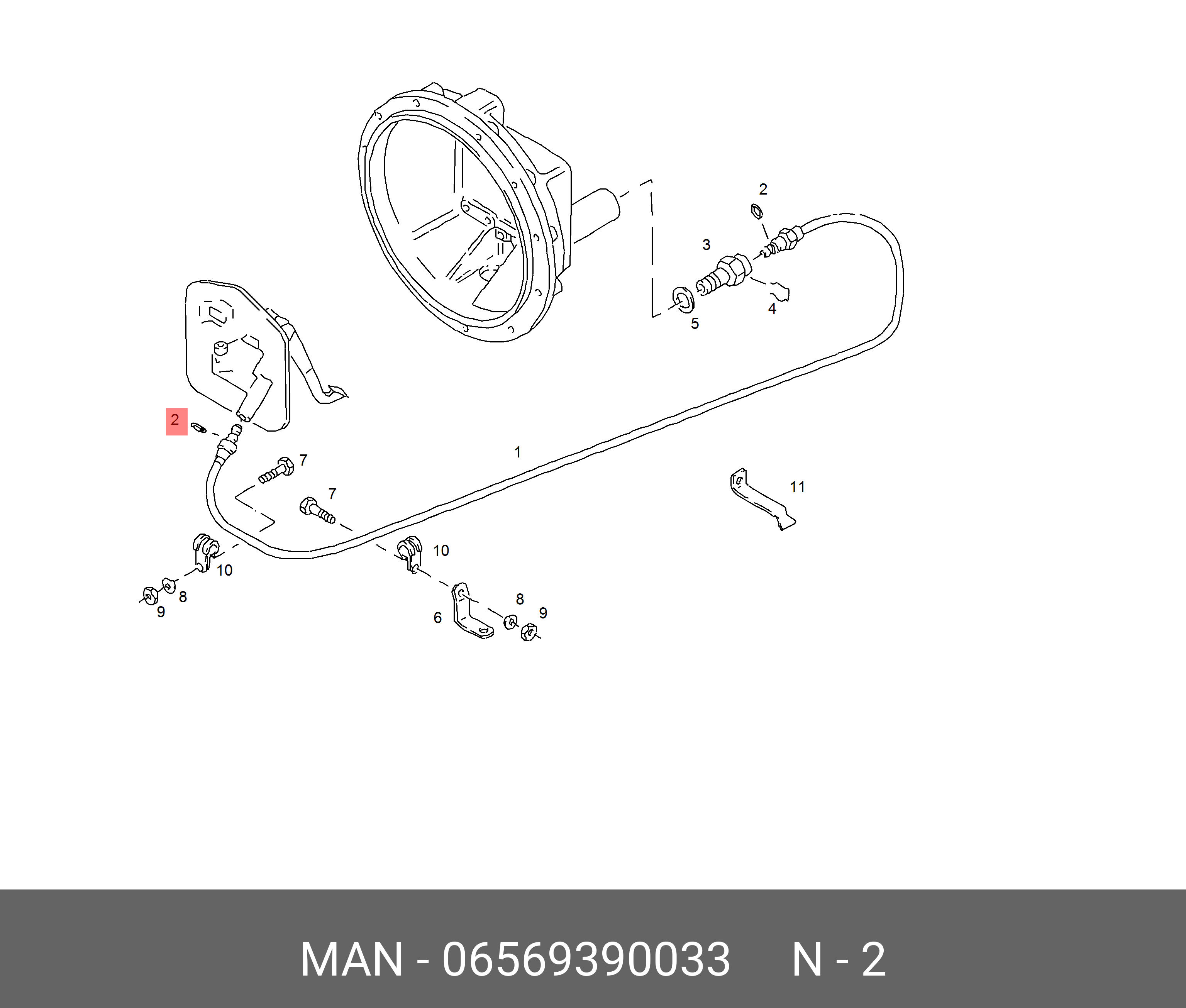 06569390033 MAN Круглое уплотнение 6,07X1,78-EPDM4-80-SW 06.56939-0033