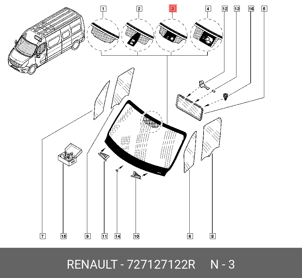 727127122R RENAULT 