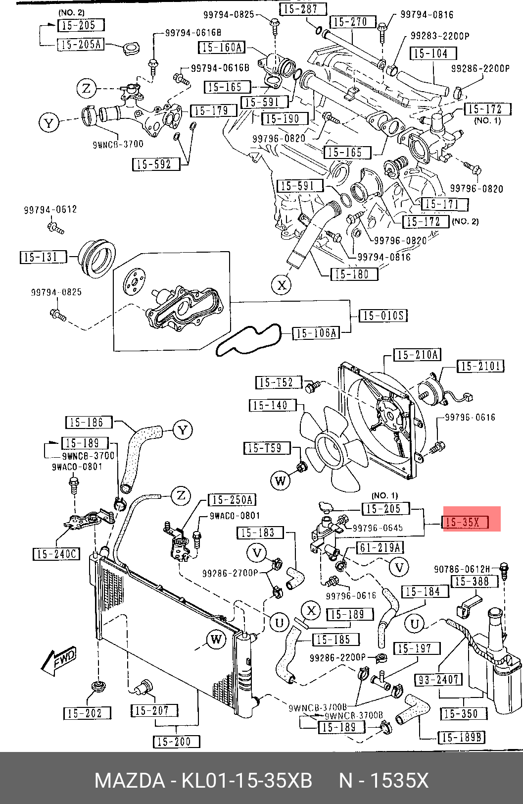KL011535XB MAZDA БАЧОК РАСШИРИТЕЛЬНЫЙ KL011535XB MAZDA БАЧОК РАСШИРИТЕЛЬНЫЙ