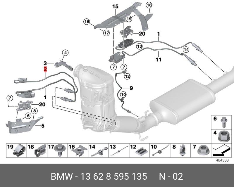 13628595135 BMW Лямбда-зонд