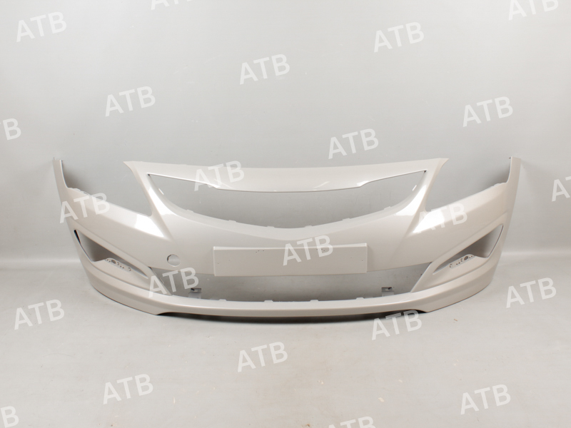 1AHS101AFM2B ATB бампер Hyundai Solaris 1 2014-2017 рестайлинг передний 