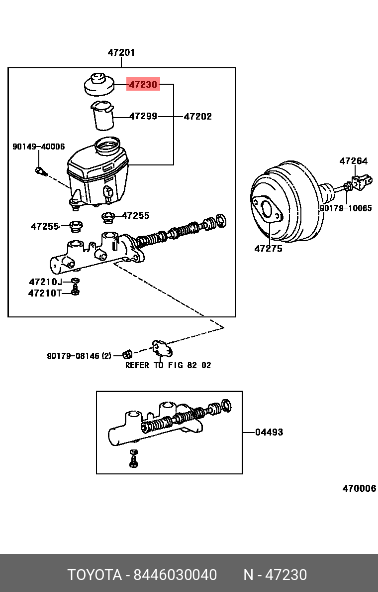 8446030040 TOYOTA ПЕРЕКЛЮЧАТЕЛЬ