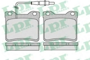 05P1134 LPR Колодки тормозные дисковые задн MERCEDES-BENZ V-CLASS 96-03, VITO автобус 96-03, VITO автобус 03-, VITO фургон 97-03, VITO фургон 03