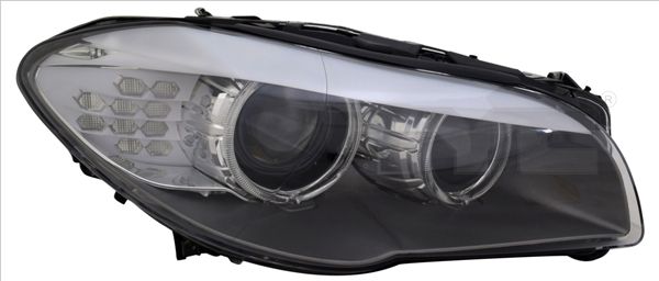 2012777069 TYC Фара электрорегулировка+корректор 10-12 LED+Xenon D1S/LED правая