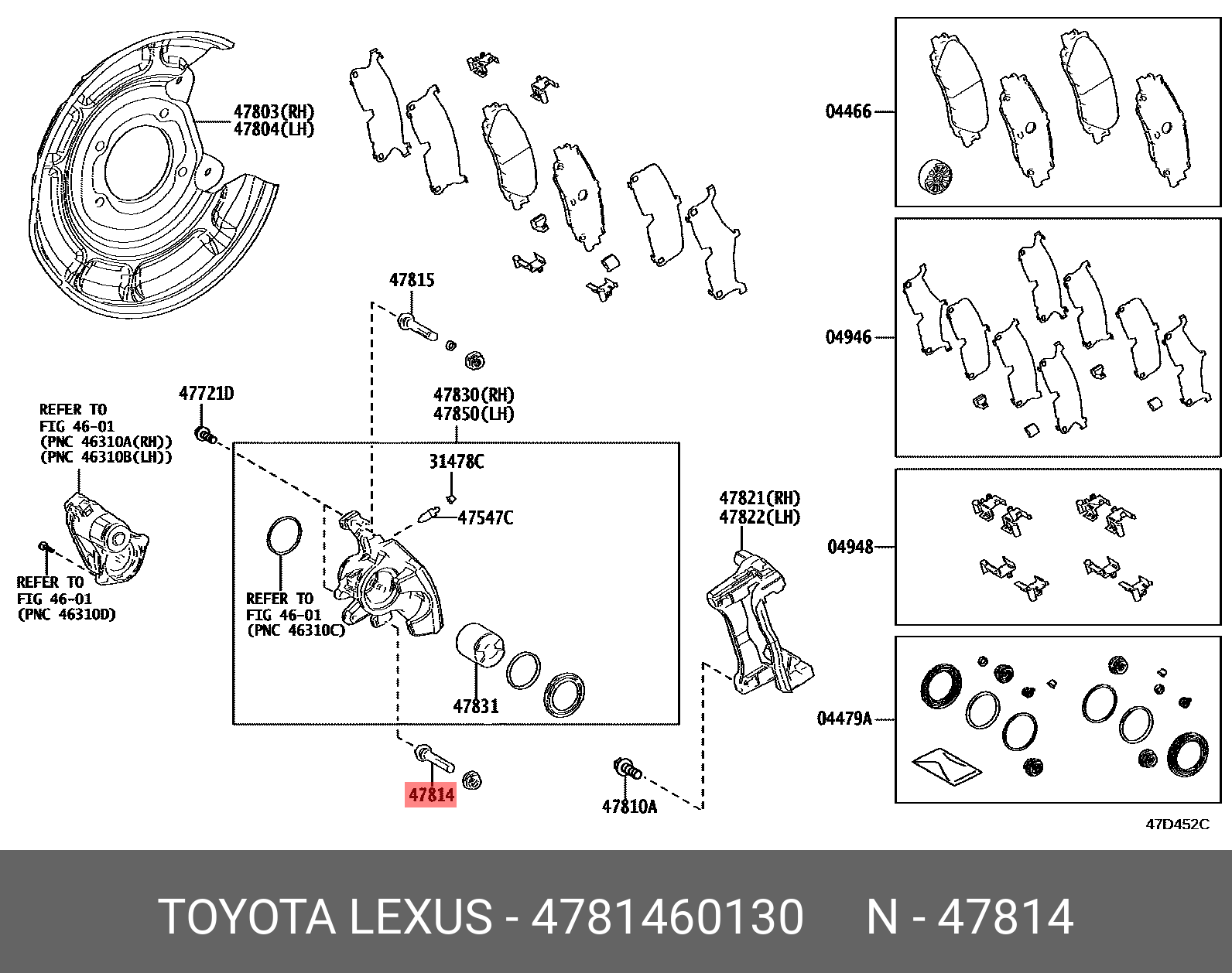4781460130 TOYOTA -
