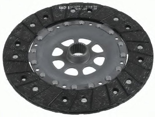 1864504031 SACHS Диск сцепления MERCEDES-BENZ SPRINTER 2-t c бортовой платформойходовая часть 95-06 , SPRINTER 2-t автобус 95-06 , SPRINTER 2-t фургон 95-06 , SPRINT