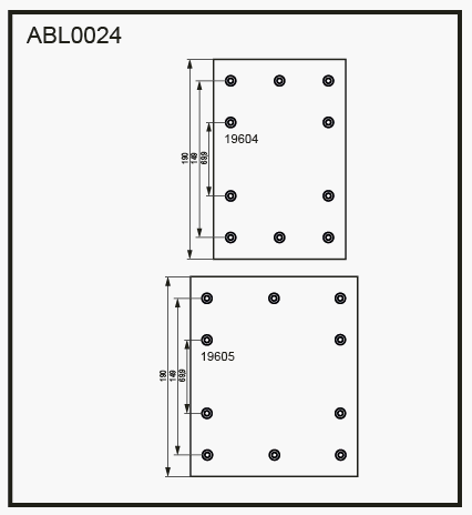 ABL0024 ALLIED NIPPON Тормозные накладки для коммерческого транмпорта