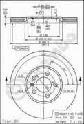 09674710 BREMBO Тормозной диск