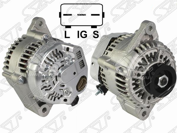 ST2706062160 SAT Генератор TOYOTA LAND CRUISER PRADO 5VZFE 95-02/HILUX SURF VZN18# 5VZFE 95-02 12V 80A