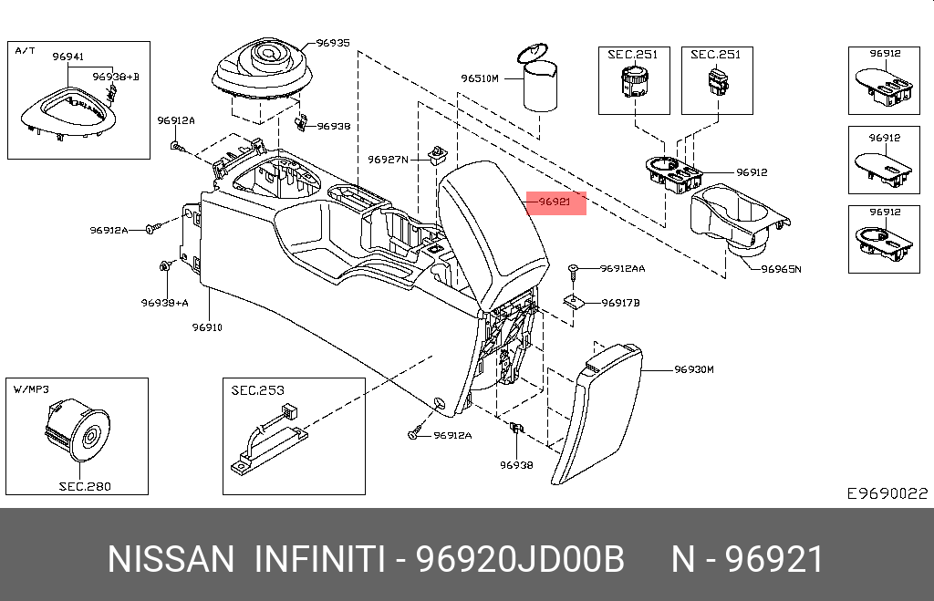 96920JD00B NISSAN -