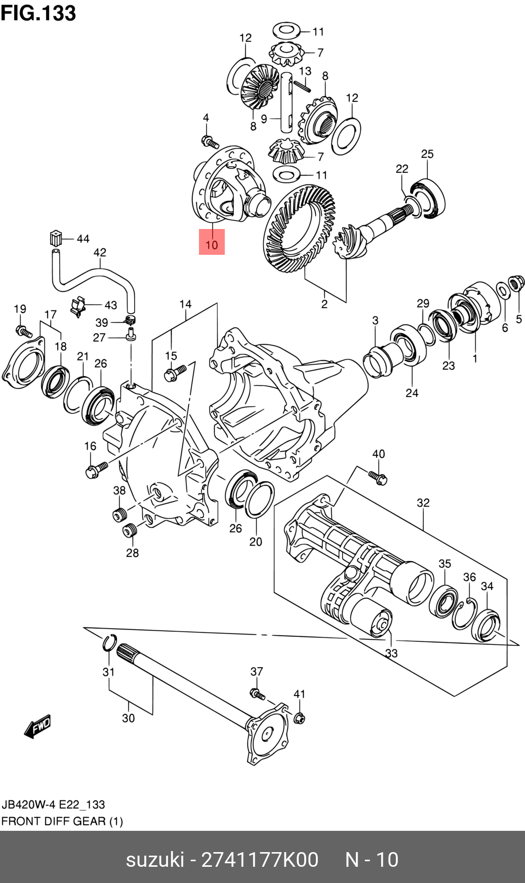 2741177K00 SUZUKI 
