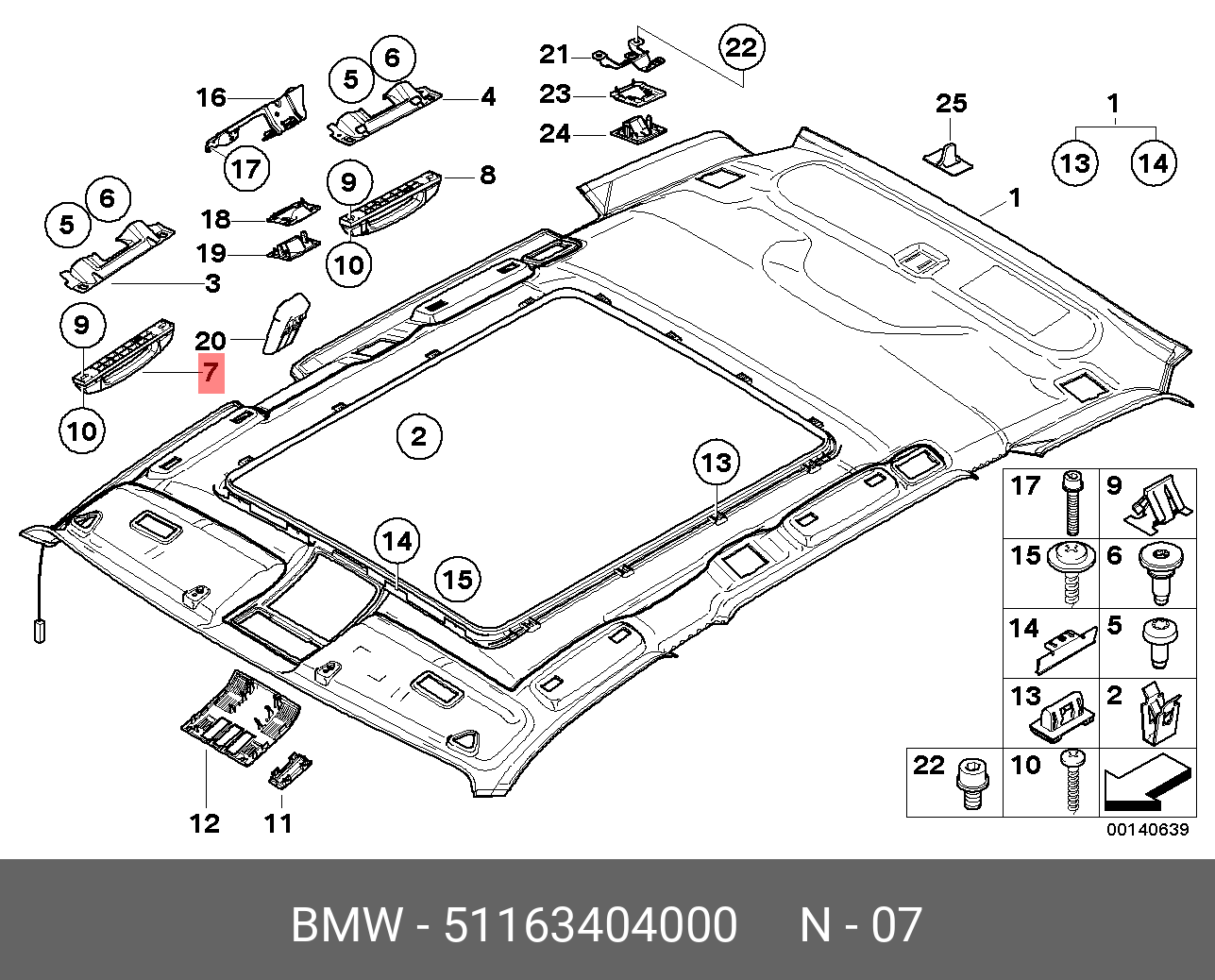 21. Снятие потолка, стоек - BMW 5 series (E34), 2,5 л, 1995 года своими руками D