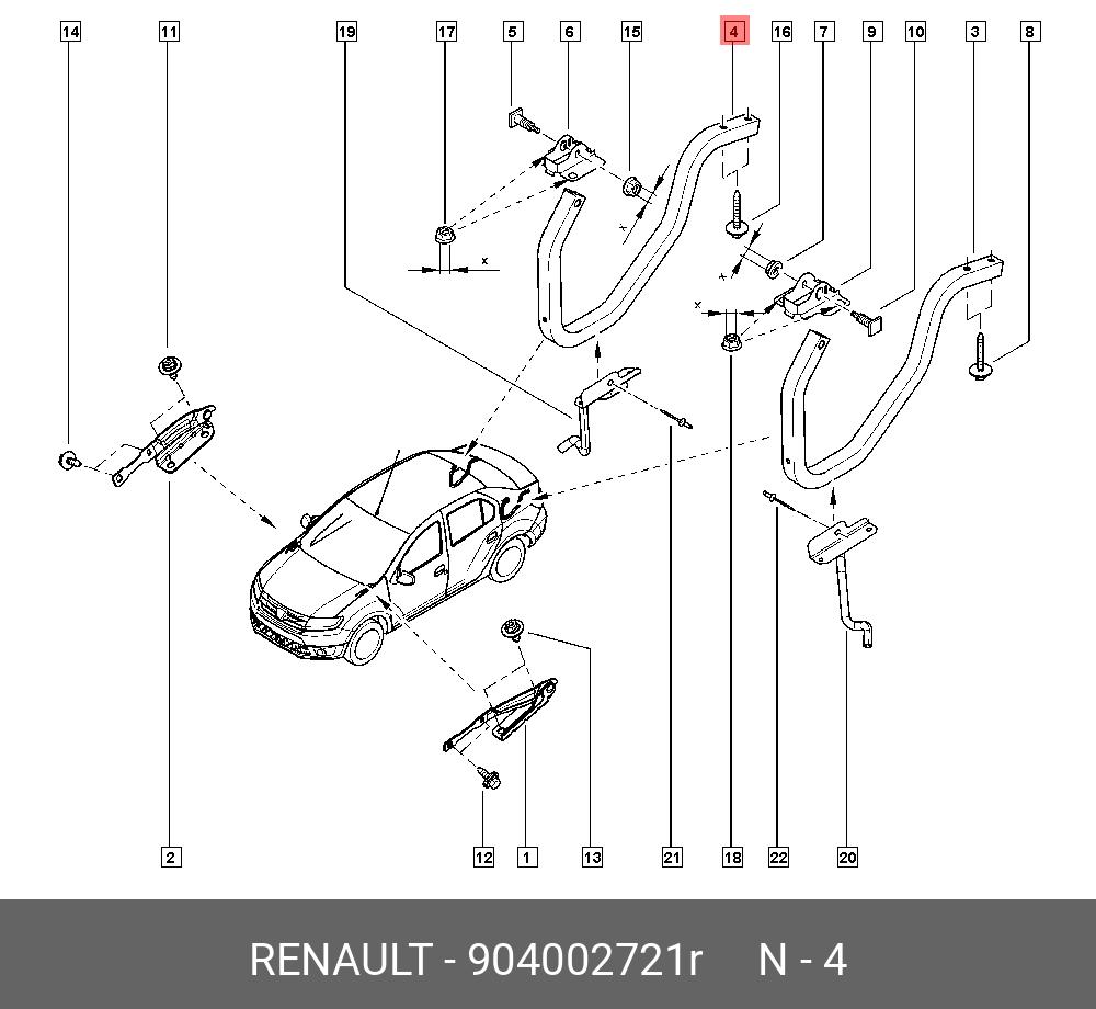 904002721R RENAULT 