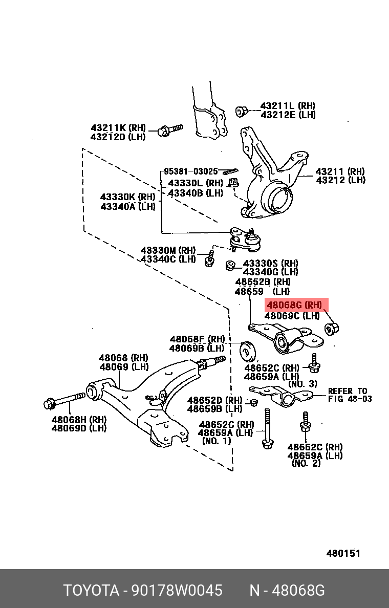 90178W0045 TOYOTA 