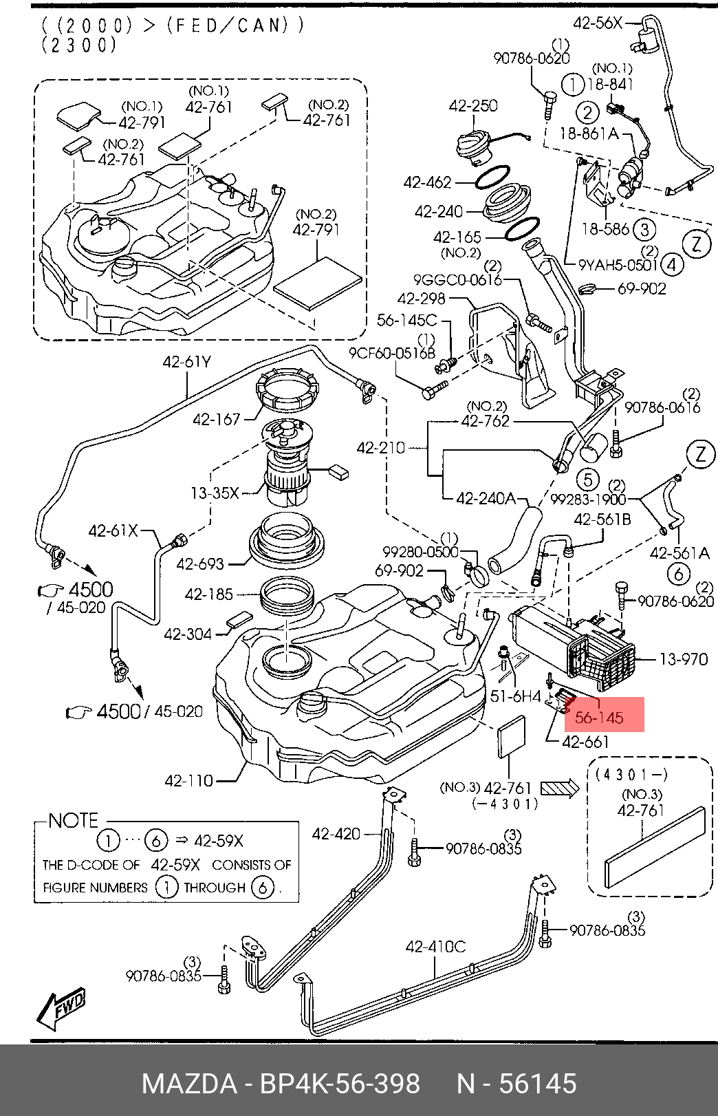 BP4K56398 MAZDA 
