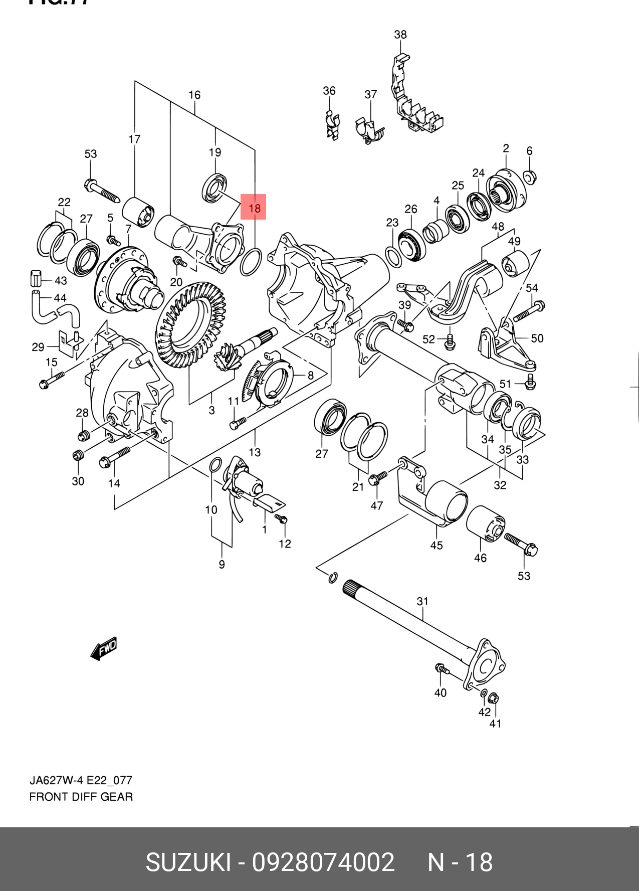 0928074002 SUZUKI -