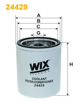 24429 WIX FILTERS Фильтр для охлаждающей жидкости