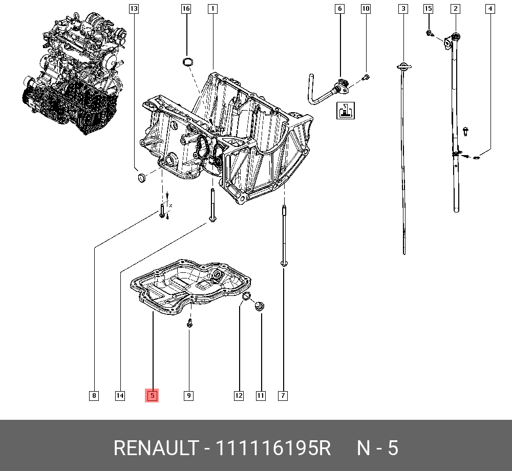 111116195R RENAULT 