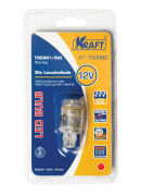 KT700080 KRAFT Лампа светодиодная Kraft T20 W3x16q 12V 1.5  1 шт.