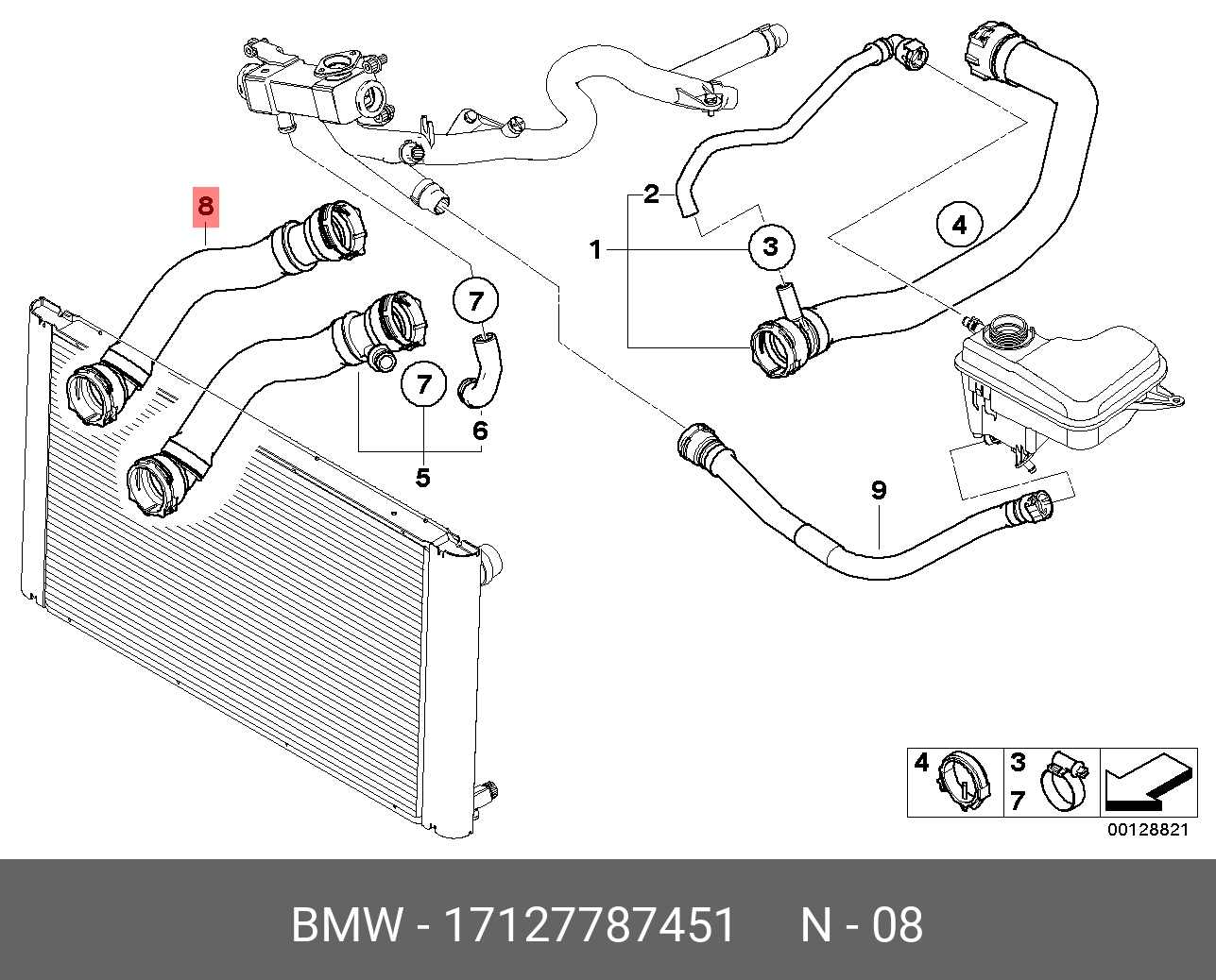 Система охлаждения м д. Патрубки системы охлаждения БМВ 530. Патрубки системы охлаждения БМВ е39 м52. Патрубок системы охлаждения БМВ Е 60. Система охлаждения BMW e46 2.5.