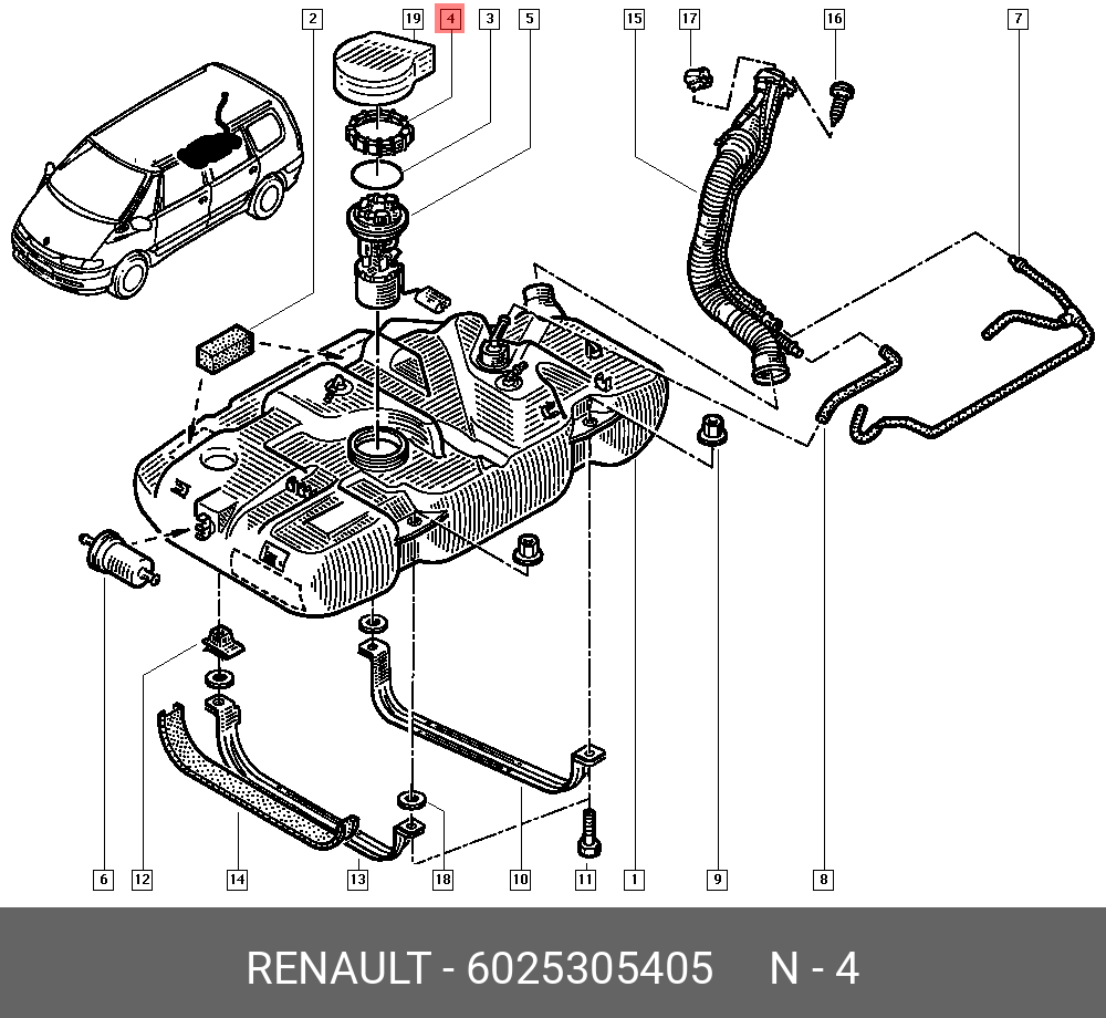 250609321R RENAULT GAUGE-FUEL купить в интернет-магазине AvtoTO