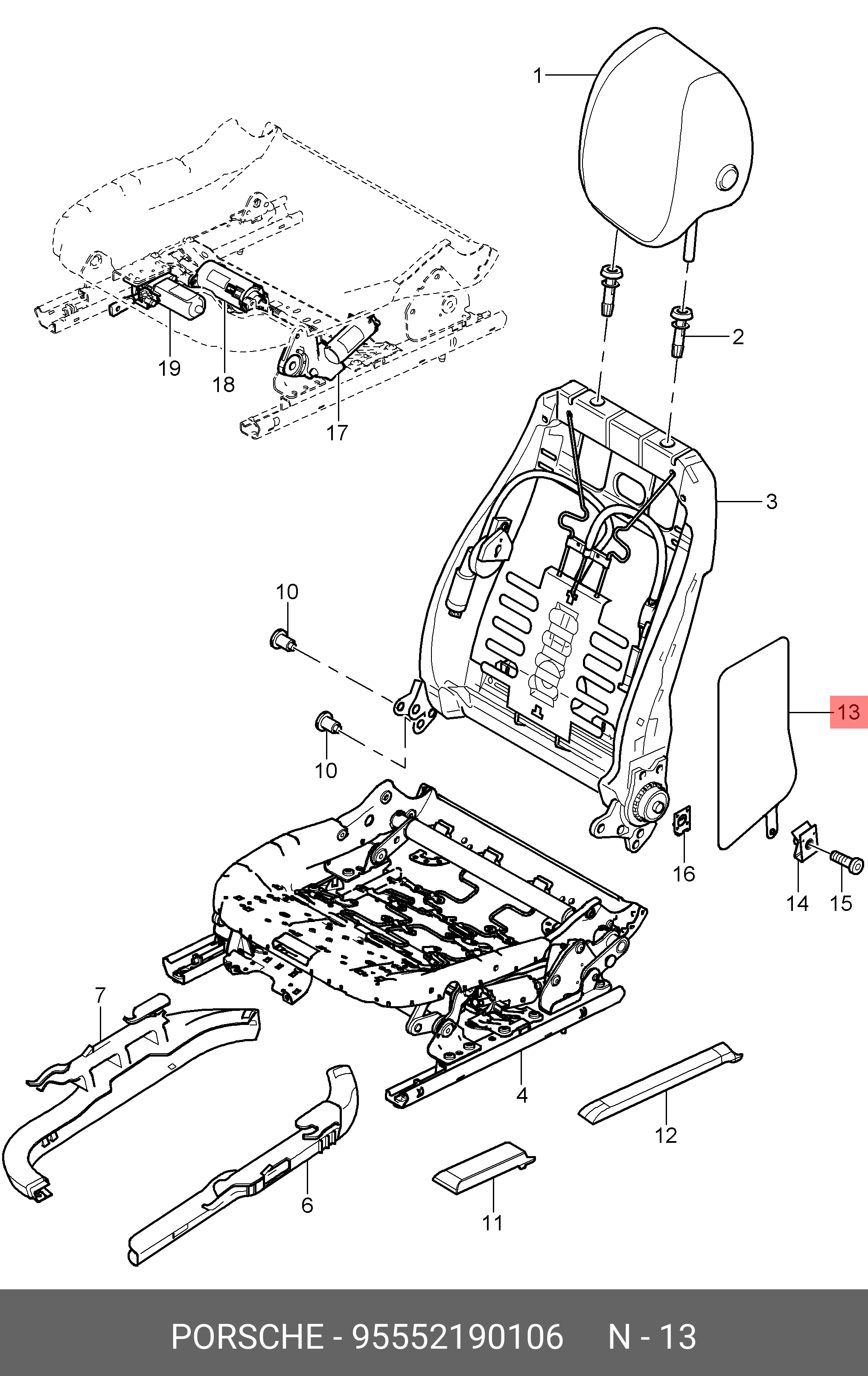 95552190106 PORSCHE 