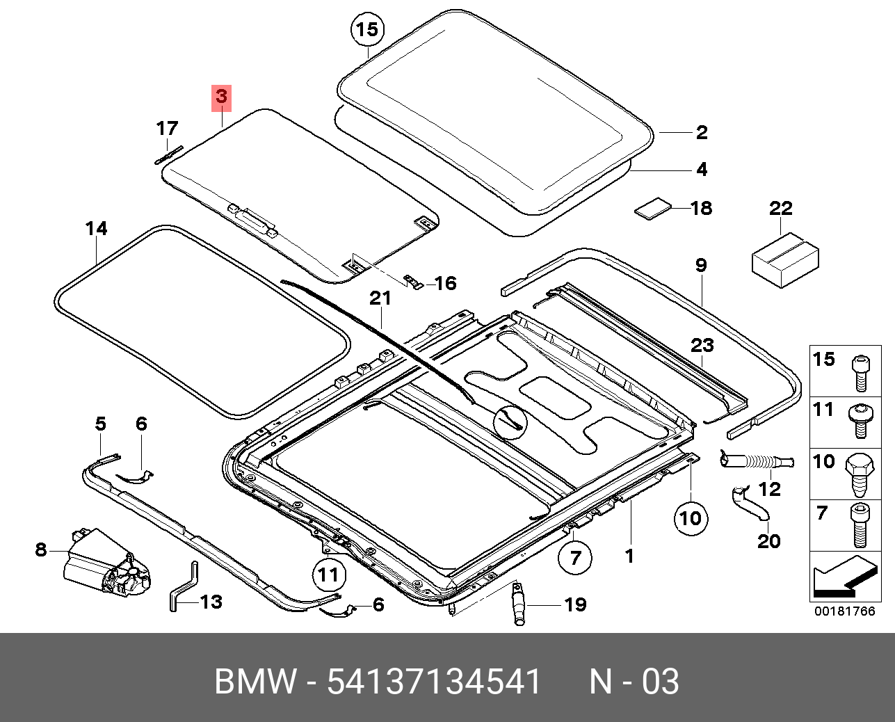 51442699064 BMW Накладка купить в интернет-магазине AvtoTO