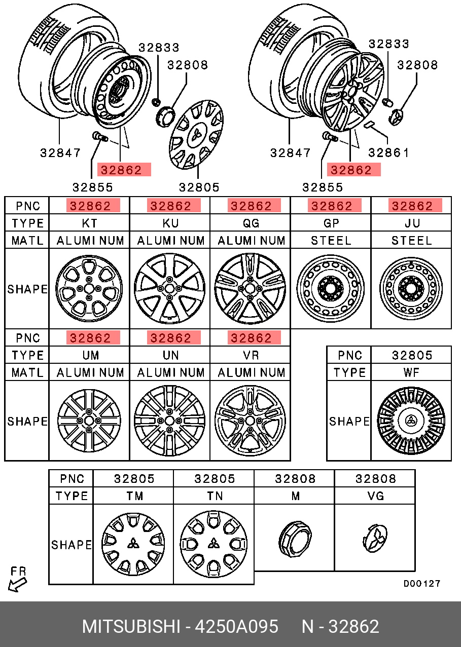 4250A095 MITSUBISHI 