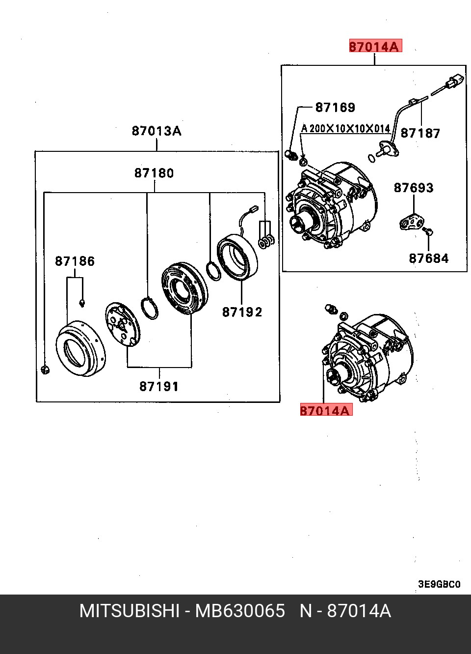 MB630065 MITSUBISHI 