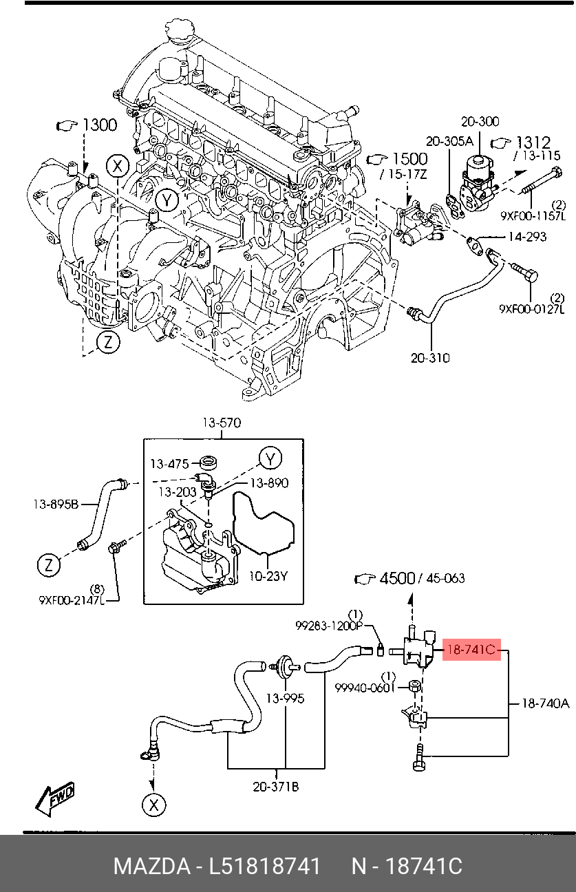 L51818741 MAZDA 