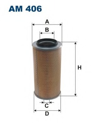 AM406 FILTRON Фильтр воздушный Filtron