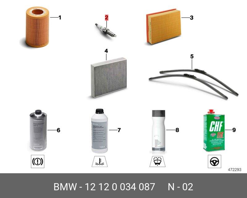 12120034087 BMW Свеча зажигания