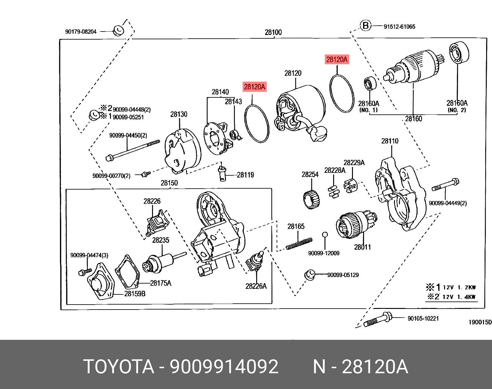 9009914092 TOYOTA 