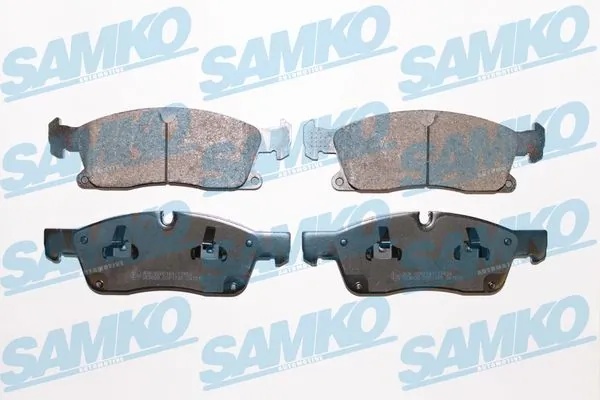 5SP1735 SAMKO Колодки тормозные дисковые