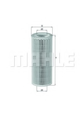 OX381D KNECHT Фильтр масляный